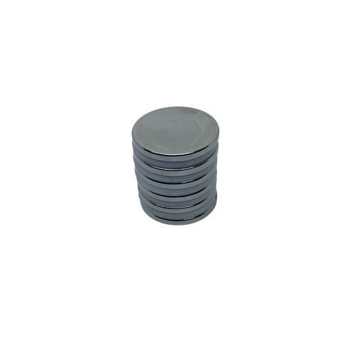 Neodymium Disc Magnets - 30mm x 3mm N38 Grade - 6 Pack