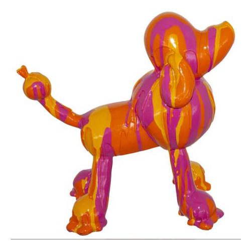 Multicolour Foxy Balloon Poodle Ornament