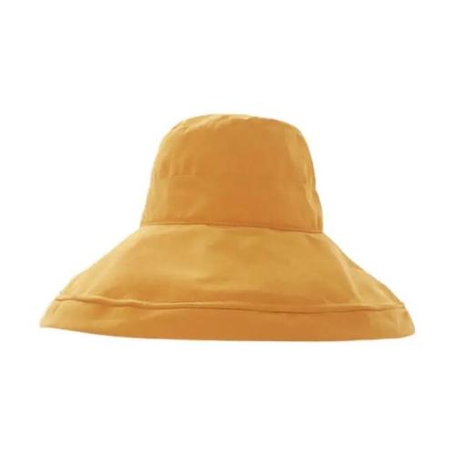 Ladies Fashion Beach Hat Yellow