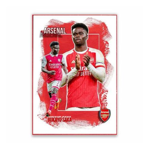 Bukayo Saka Arsenal Poster - A1