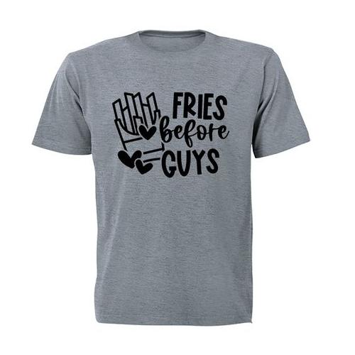 Fries Before Guys - Valentine - Kids T-Shirt
