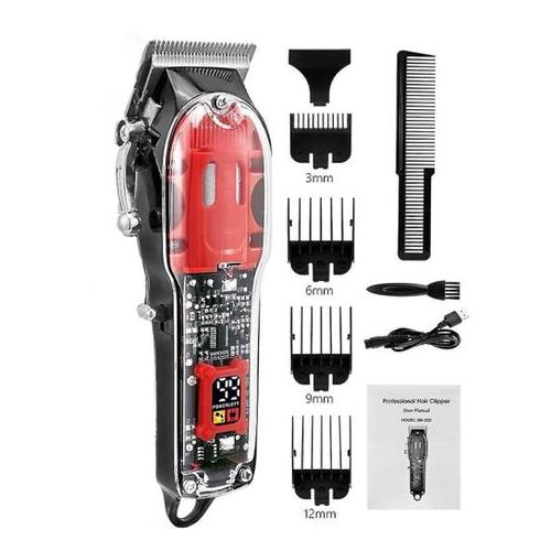 Hot & Hotter Cordless Professional Clipper Set with Power LED Display