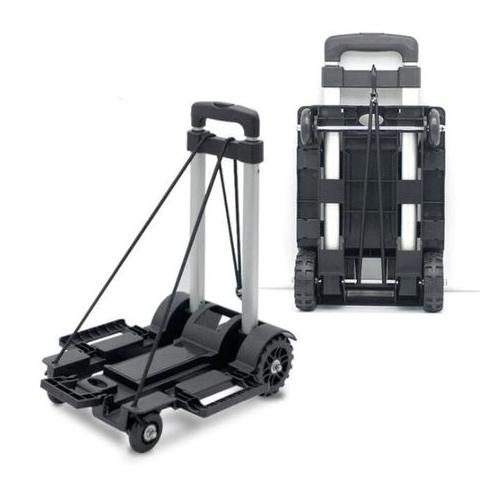 Portable Folding Luggage Or Shopping Trolley 4 Wheel