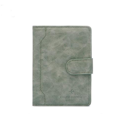 Foldover Card Holder Wallet Green