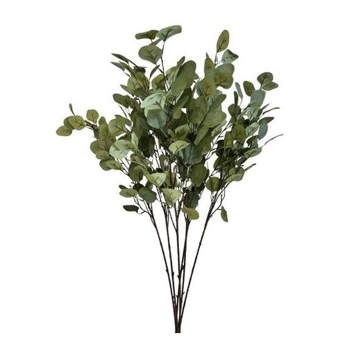 Toolhome Blossoms - Eucalyptus Money Leaf (Pack of 6 Stems) - 89cm