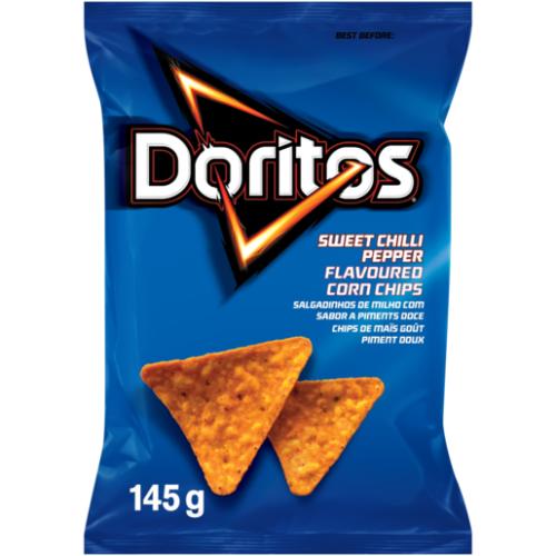Doritos Sweet Chilli Flavoured Corn Chips 145g