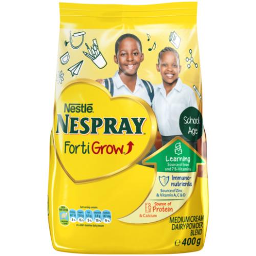 Nespray FortiGrow Medium Cream Dairy Powder Blend 400g