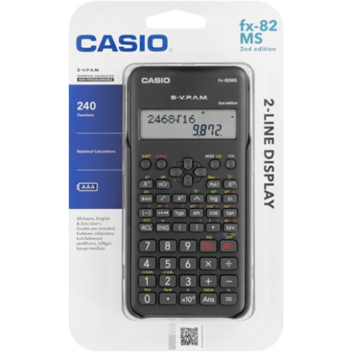 Casio FX82MS Second Edition Scientific Calculator