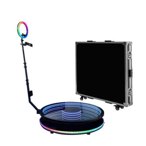 LED Tempered Glass 360 Infinity Photo Booth (86cm)