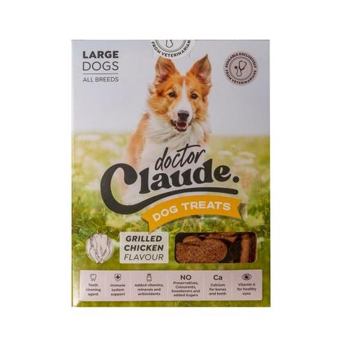 Doctor Claude - Grilled Chicken Dog Treats - Large Dogs - 1Kg x 2
