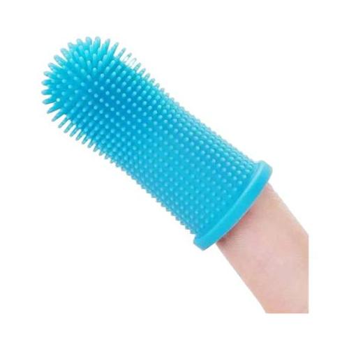 Pet Silicone Finger Toothbrush - Dental Care for Cats and Dogs