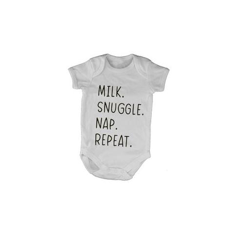 Milk. Snuggle - Short Sleeve - Baby Grow