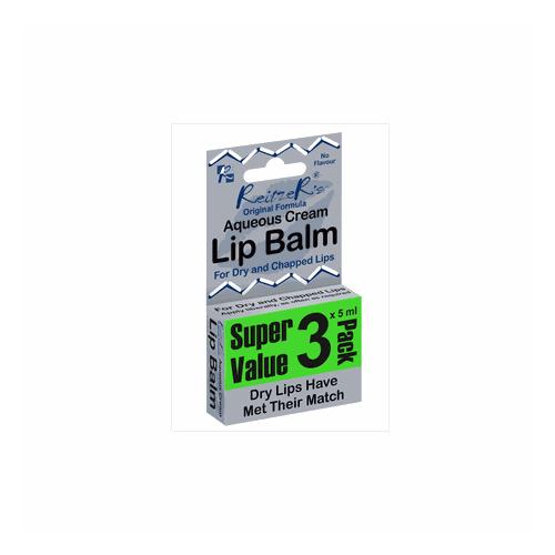 Reitzer's Aqueous Cream Lip Balm 3 x 5ml