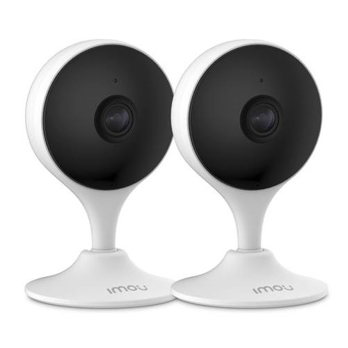 IMOU Cue 2 Indoor 2 MP AI WiFi Security Camera Twin Pack