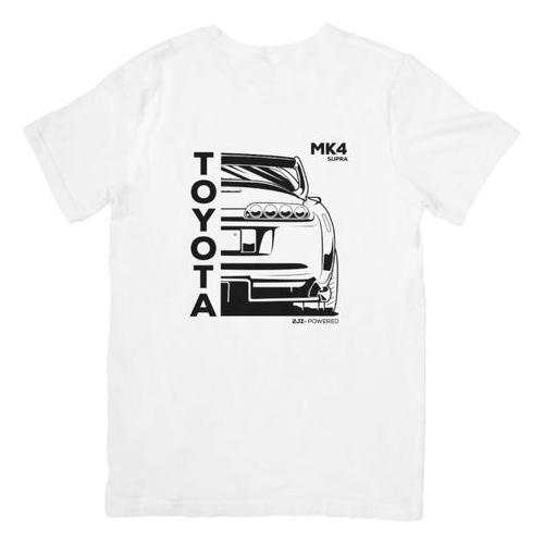 Toyota Supra MK4 White Unisex T-Shirt