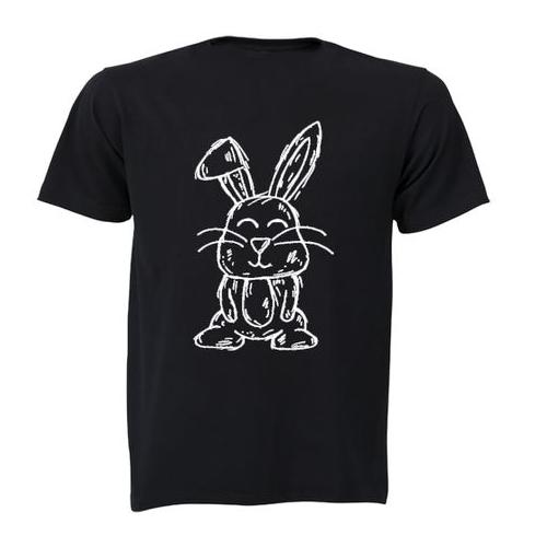 Easter Bunny Sketch - Kids T-Shirt