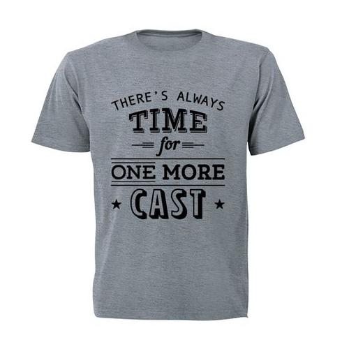 One More Cast - Fishing - Adults - T-Shirt