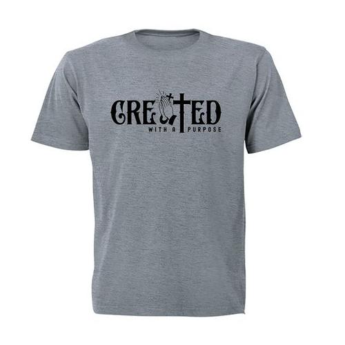 Created With A Purpose - Adults - T-Shirt