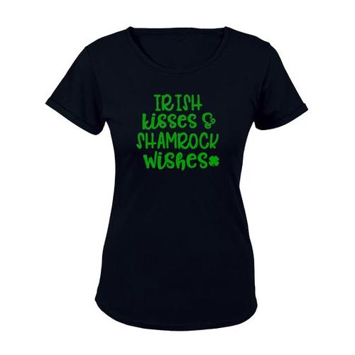 Shamrock Wishes - St. Patricks Day - Ladies - T-Shirt