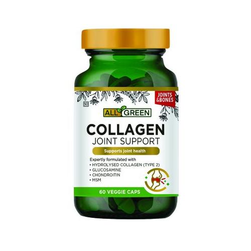 All Green Collagen Joint Support 60 Veggie Caps