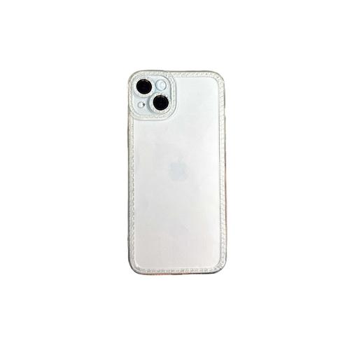 Clear - Phone Case with Diamond Edge & Pro Camera - Iphone 15