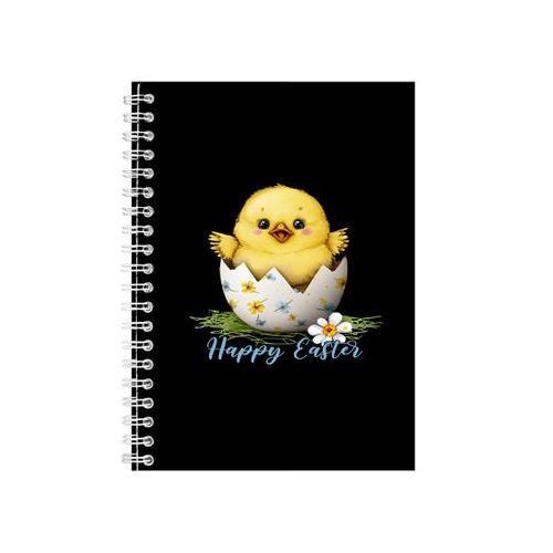 Chic A5 Notebook Pad for Men Women Trendy Easter Graphic Design Present 077