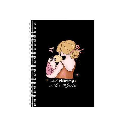 Mummy A5 Notebook for Mothers Day Women with Graphic Mom Sayings Present069