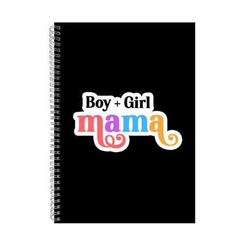 Boy Girl A4 Notebook for Mothers Day Women Graphic Mom Sayings Present 070