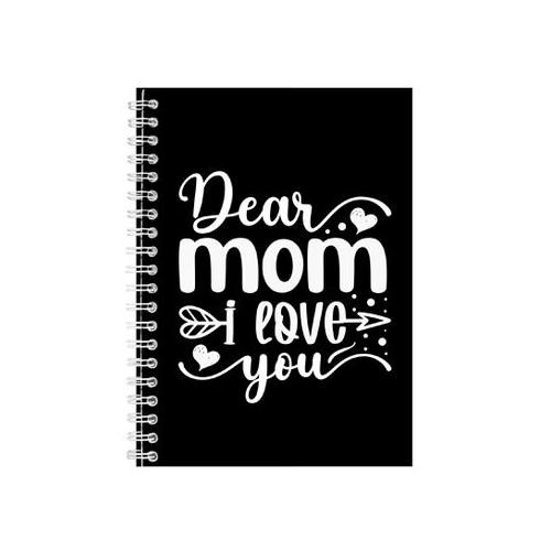 Love A5 Notebook Pad for Mothers Day Trendy Mom Sayings Graphic Present 059
