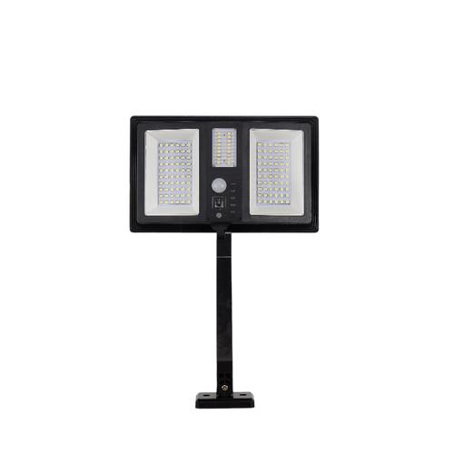 Outdoor LED Solar Street Light With Remote - Black