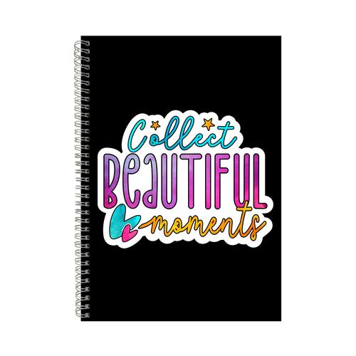 Magic A4 Notebook Pad Lines Trendy Positive Vibes Graphic Design Present032