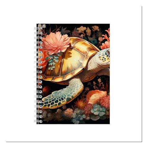 Turtle 54 A5 Spiral Notepad Present
