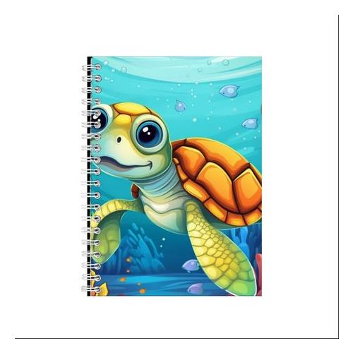 Cute Turtle 41 A5 Notepad Present