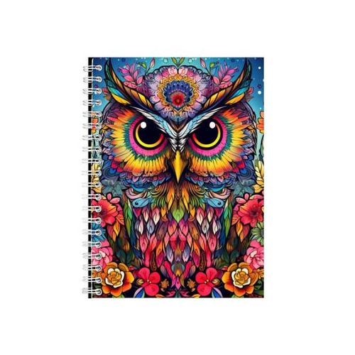 OWL Ninji A5 Spiral Notebook Present Idea