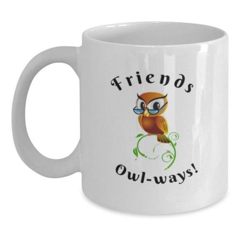 Friends Owl-ways Christmas Birthday Best Friends Gift Mug