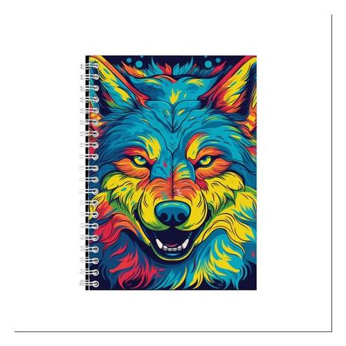 Summer Wolf 4 A5 Notepad Book