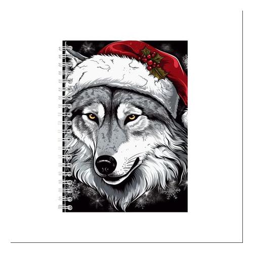 A5 Notepad Christmas Wolf 1 Pad