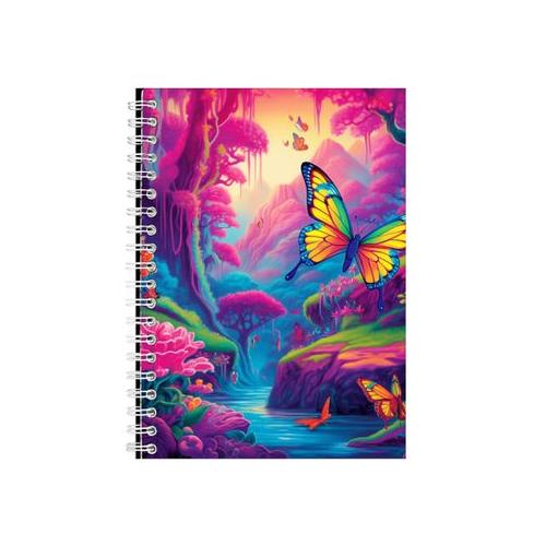 BUTTERFLY DESIGN 30 A5 Notebook Gift Idea Notepad 224