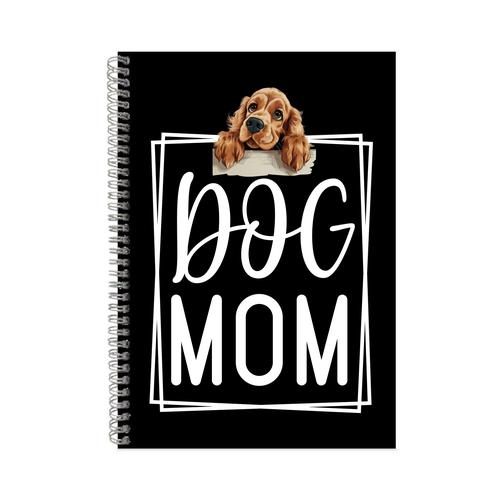 Spaniel Breed A4 Blank Notebook for Dog Lovers Funny Graphic Present 007