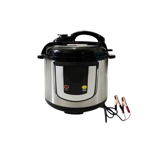5L 12V Multifunction Solar Powered Battery Electric Pressure Cooker