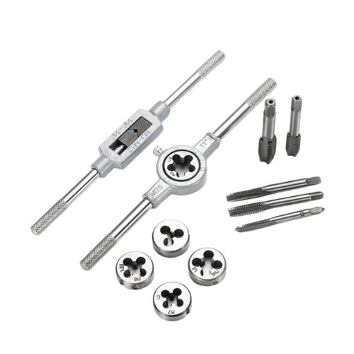 12-Piece Alloy Steel Tap and Die Wrench Set
