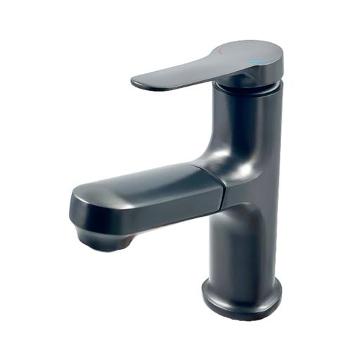 GraphiteStream Pull-Out Mixer Faucet (Black.Grey)