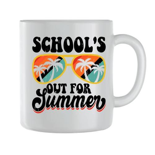 Fun Summer Coffee Mugs for Men Women Trendy Surfing Graphic Cups Present097