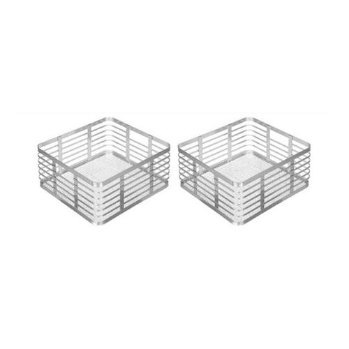 Chrome Multi-Purpose Storage Baskets