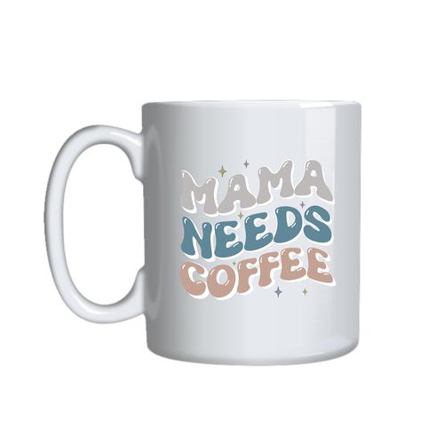 Mama Coffee Lover Mugs Trendy Graphic Cup Design Birthday Present 033