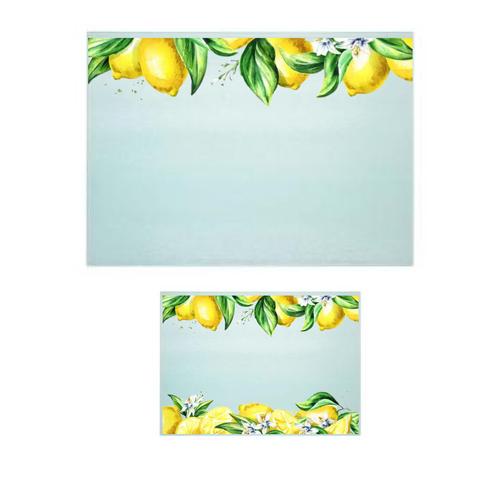 Lemons - PrintedPlastic Cutting board Set of 2