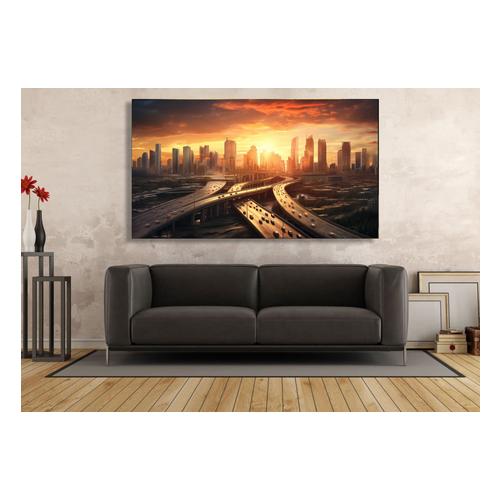Canvas Wall Art - Highway Serenity Abstract - IM1139