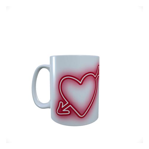 Neon Heart - Coffee Mug