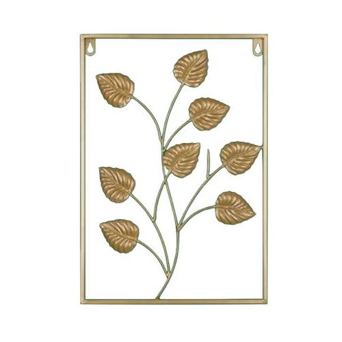 Home Decor Nordic Gold Leaf Wall Hanging (60cm) - Poppy