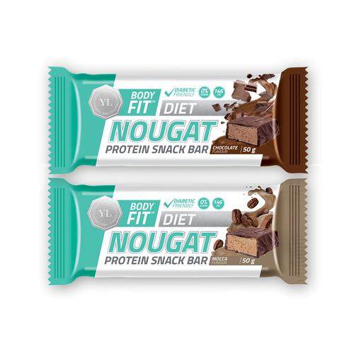 YL Diet Nougat Bar - 50g - Chocolate & Mocha